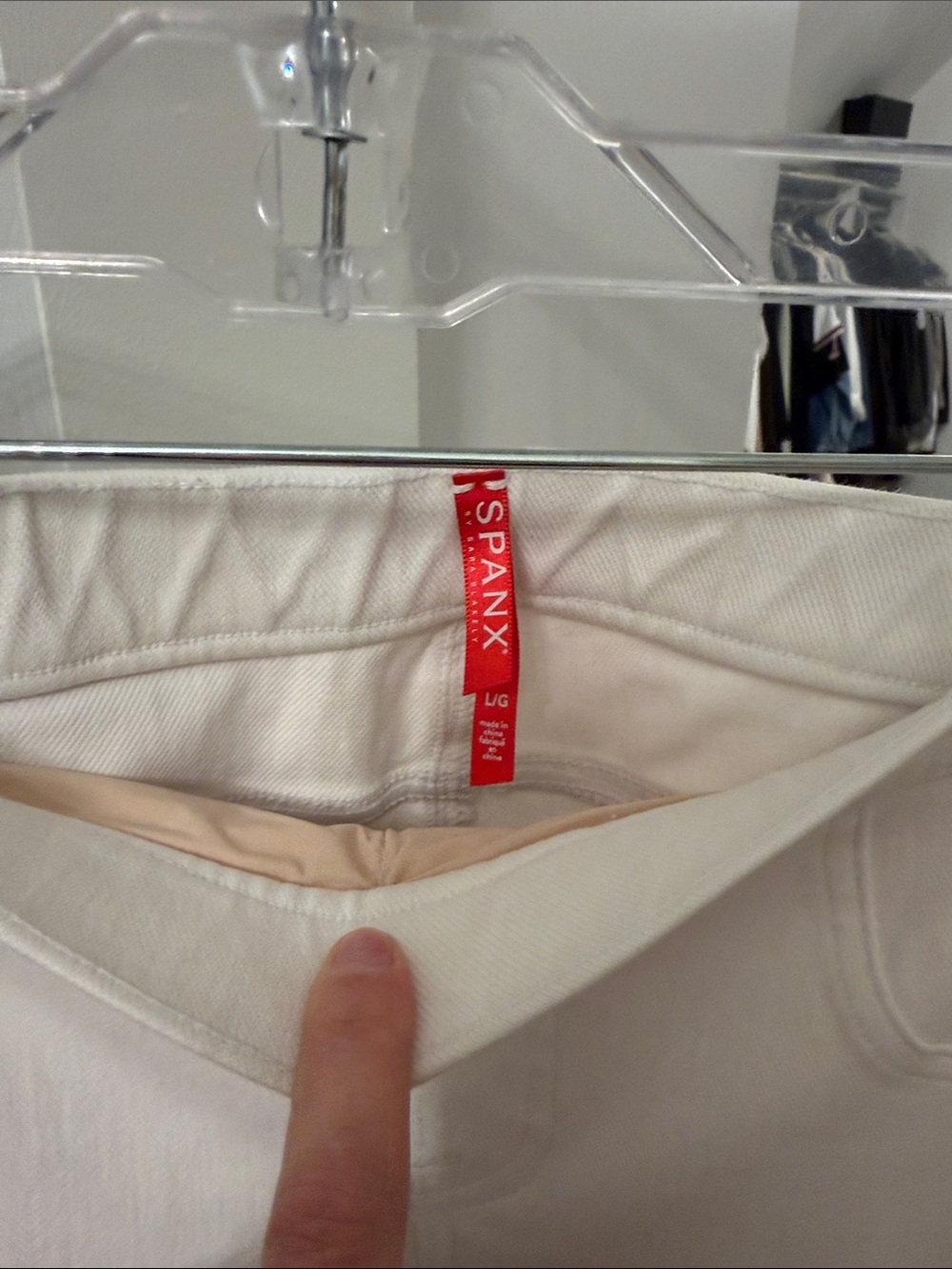 Spanx White Skinny Jean - Picture 6 of 8